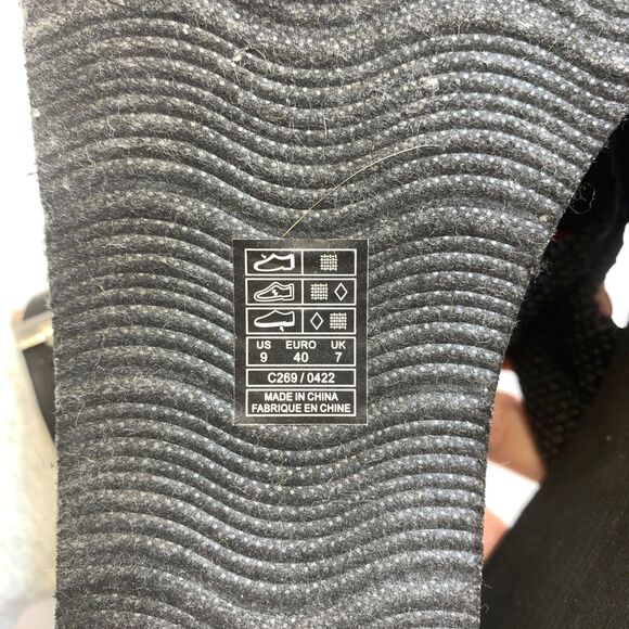 Rocket Dog Womens Crush Webbing Slip On Wedge Platform Sandals Size 9 Black - Picture 7 of 10